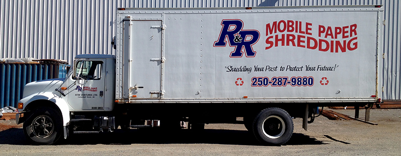 R&R Mobile Paper Shredding Truck