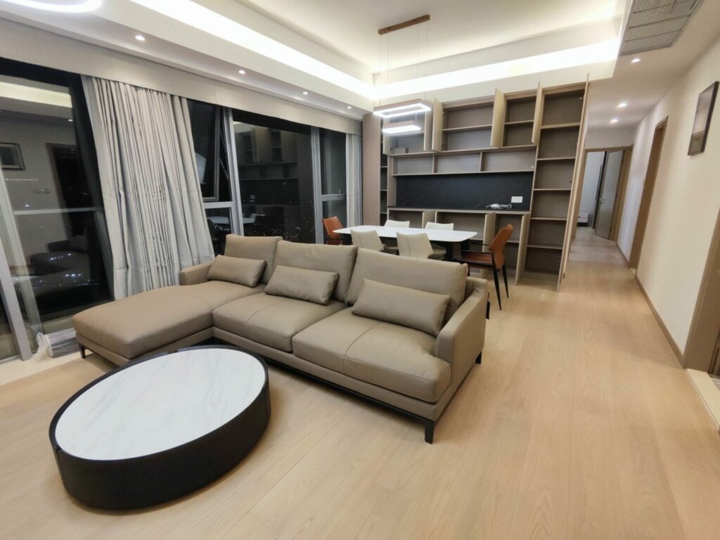 除甲醛服務一個單位客廳環境。